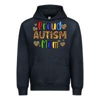 Navy proud autism mom design Urban Hoodie - LillyAllenDesigns