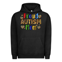 Pigment Black proud autism mom design Urban Hoodie - LillyAllenDesigns