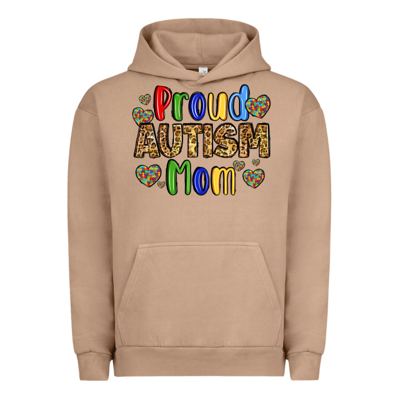 Proud Autism Mom Design Urban Hoodie by LillyAllenDesigns | Teevron