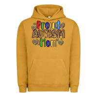 Pigment Peanut Butter proud autism mom design Urban Hoodie - LillyAllenDesigns