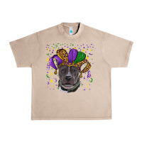 French Oak mardi gras pitbull Urban Heavy Tee - RanaPortraitStore