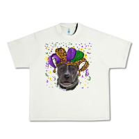 Mardi Gras Pitbull Urban Heavy Tee | Teevron