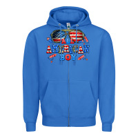 True Royal all american boy Zipper Hoodie - AdoDesignShop