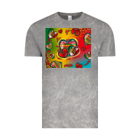 Cloud Rock mexico hearts Vintage Tee - Zillion Design Studio