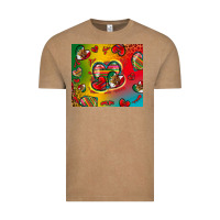 Vintage Coffee mexico hearts Vintage Tee - Zillion Design Studio