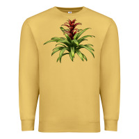 Antique Gold Bromeliads Premium Sweatshirt - LillyAllenDesigns