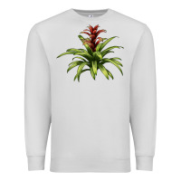 Dove Grey Bromeliads Premium Sweatshirt - LillyAllenDesigns