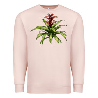 Pale Pink Bromeliads Premium Sweatshirt - LillyAllenDesigns