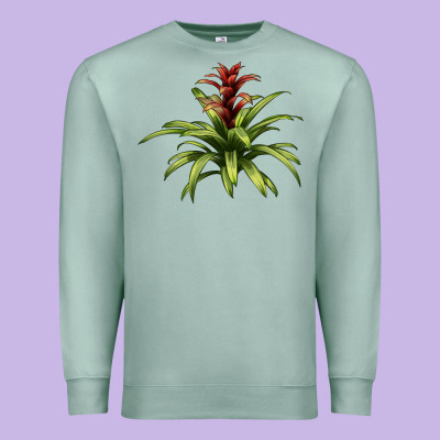 Bromeliads Premium Sweatshirt Designed By Lillyallendesigns