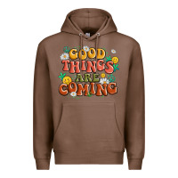 Chestnut good things are coming Premium Hoodie - MaliasSmallBusiness