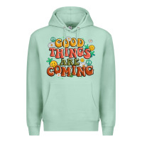 Seafoam good things are coming Premium Hoodie - MaliasSmallBusiness