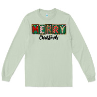 Matcha Merry Christmas Long Sleeve Tee - CowhideDigitalArt
