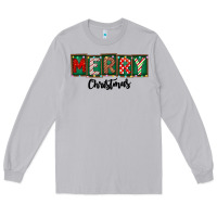 Moon Dust Merry Christmas Long Sleeve Tee - CowhideDigitalArt