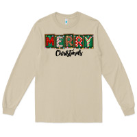 Mushroom Merry Christmas Long Sleeve Tee - CowhideDigitalArt