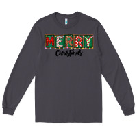 Smoke Merry Christmas Long Sleeve Tee - CowhideDigitalArt