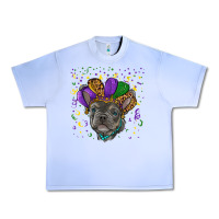 Grape Ice mardi gras french bulldog Urban Heavy Tee - RanaPortraitStore