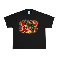 Black christmas joy coffee Urban Heavy Tee - BarkalooDesign