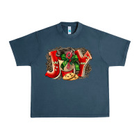 Midnight Navy christmas joy coffee Urban Heavy Tee - BarkalooDesign