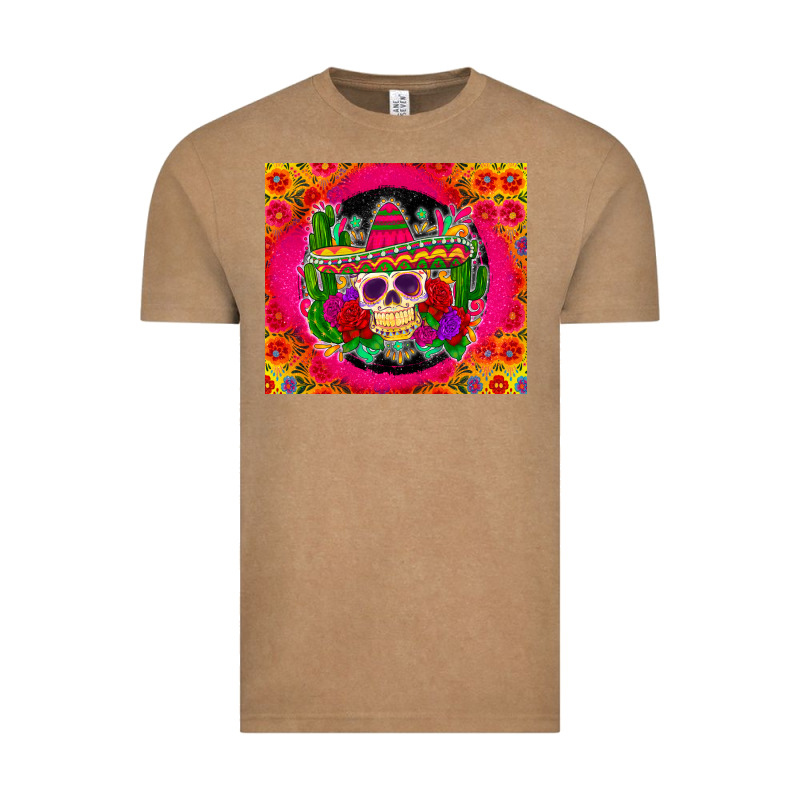 Mexican Skull Vintage Tee by Zillion Design Studio | Teevron