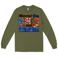 Army Green Memorial day honor and remember Long Sleeve Tee - Neo Western