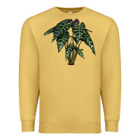 Antique Gold Amazon Elephant Ear Premium Sweatshirt - LillyAllenDesigns