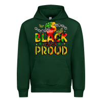 Forest Green empowerment and celebration design Urban Hoodie - LillyAllenDesigns