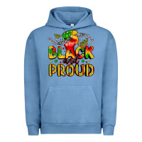 Pigment Pebble Blue empowerment and celebration design Urban Hoodie - LillyAllenDesigns