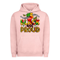 Pigment Salmon empowerment and celebration design Urban Hoodie - LillyAllenDesigns
