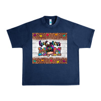 Navy hot mess mom Urban Heavy Tee - Zillion Design Studio