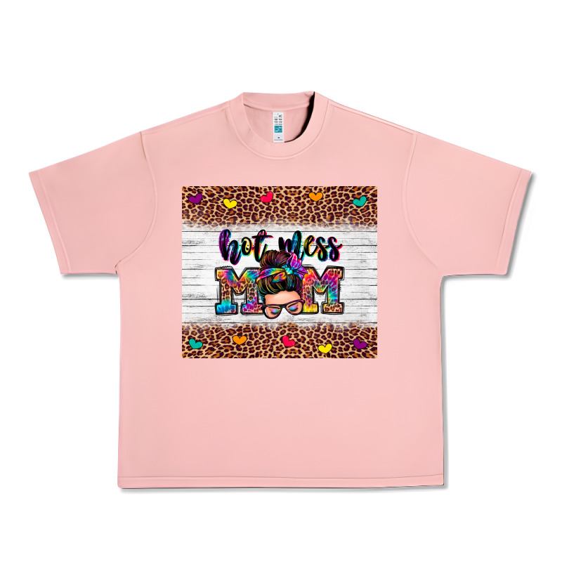 Hot Mess Mom Urban Heavy Tee by Zillion Design Studio | Teevron