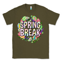 Army Green Spring break Easter Classic Tee - Neo Western