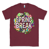 Burgundy Spring break Easter Classic Tee - Neo Western