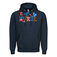 Navy usa nurse Zipper Hoodie - AdoDesignShop