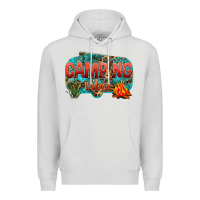 Camping Vibes Premium Hoodie | Teevron