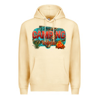 Pina Colada camping vibes Premium Hoodie - NancyCooperArtShop