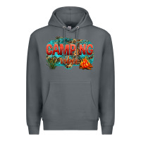 Rock camping vibes Premium Hoodie - NancyCooperArtShop