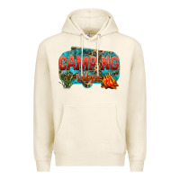 Tofu camping vibes Premium Hoodie - NancyCooperArtShop