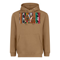 Toasted Coconut western horses gemstone horse cowhide leopard floral background licens Heavyweight Hoodie - Artiststas