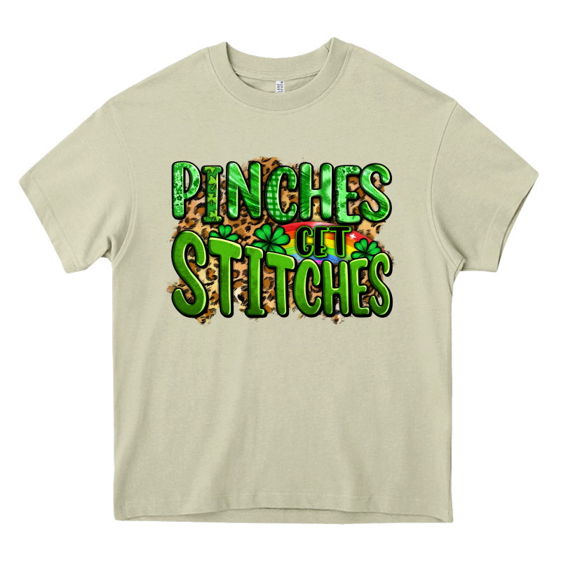 Pinches Get Stitches St Patricks Heavy Core Tee by LillyAllenDesigns | Teevron