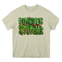 Mossy pinches get stitches st patricks Heavy Core Tee - LillyAllenDesigns
