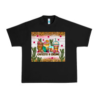 Black Cafecito y chisme coffee cups Urban Heavy Tee - Zillion Design Studio