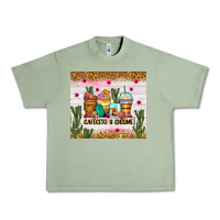 Oil Green Cafecito y chisme coffee cups Urban Heavy Tee - Zillion Design Studio