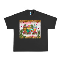 Pigment Black Cafecito y chisme coffee cups Urban Heavy Tee - Zillion Design Studio