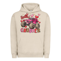 Pigment French Oak name monster truck heartbreaker Urban Hoodie - LillyAllenDesigns