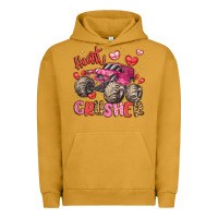 Pigment Peanut Butter name monster truck heartbreaker Urban Hoodie - LillyAllenDesigns