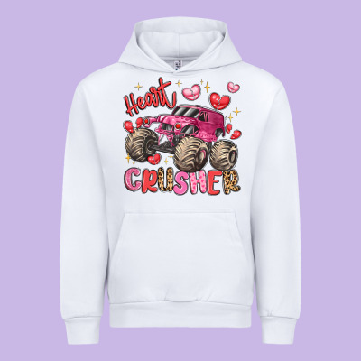Name Monster Truck Heartbreaker Urban Hoodie Designed By Lillyallendesigns