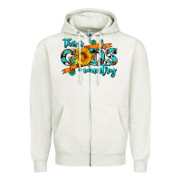 Oatmeal Heather this is gods country sunflower Zipper Hoodie - AdoDesignShop