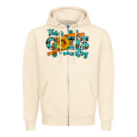 Sandshell this is gods country sunflower Zipper Hoodie - AdoDesignShop