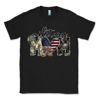 Black military mom Classic Tee - SublimationCraftShop