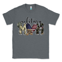 Charcoal Heather military mom Classic Tee - SublimationCraftShop